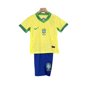 Camisa e Shorts Brasil 2024 Infantil