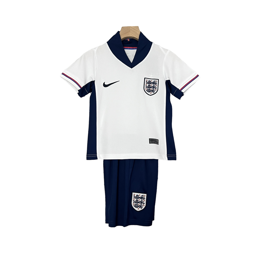 Camisa e Shorts Inglaterra 2024 Infantil