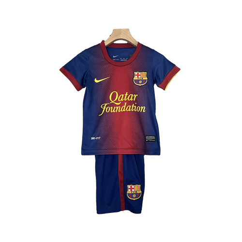 Camisa e Shorts Barcelona 12/13 Infantil