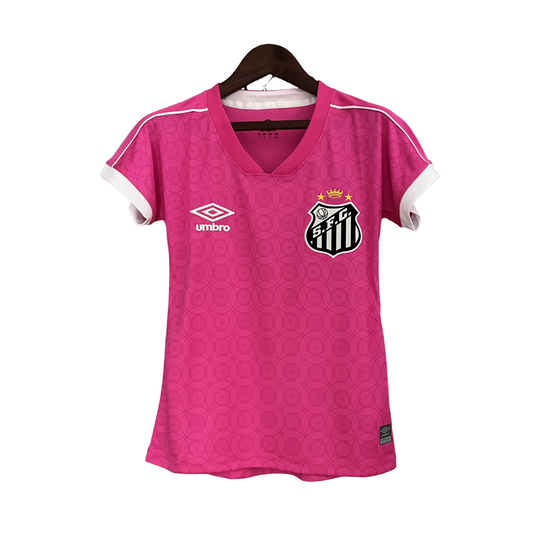 Camisa Santos Feminina Pink 23/24 Torcedor