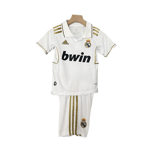 Camisa e Shorts Real Madrid 11/12 Infantil