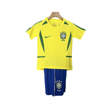Carregar imagem no visualizador da galeria, Camisa e Shorts Brasil 2002 Infantil