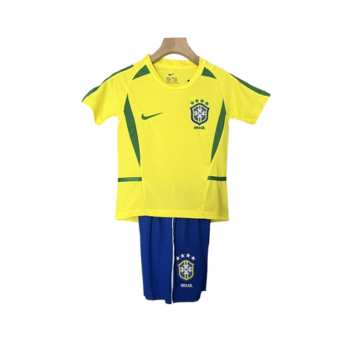 Camisa e Shorts Brasil 2002 Infantil