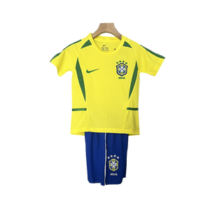 Camisa e Shorts Brasil 2002 Infantil