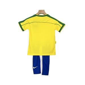 Camisa e Shorts Brasil 1998 Infantil