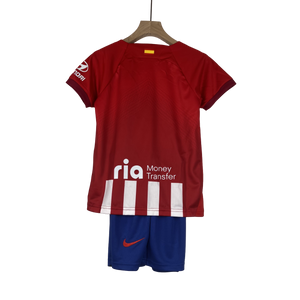 Camisa e Shorts Atletico Madrid Infantil 23/24