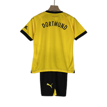 Carregar imagem no visualizador da galeria, Camisa e Shorts Borussia Dortmund Infantil 23/24