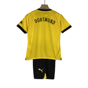 Camisa e Shorts Borussia Dortmund Infantil 23/24