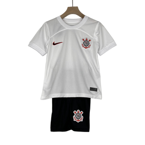 Camisa e Shorts Corinthians Infantil 23/24