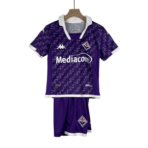 Camisa e Shorts Fiorentina Infantil 23/24