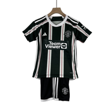 Carregar imagem no visualizador da galeria, Camisa e Shorts Manchester United Infantil II 23/24