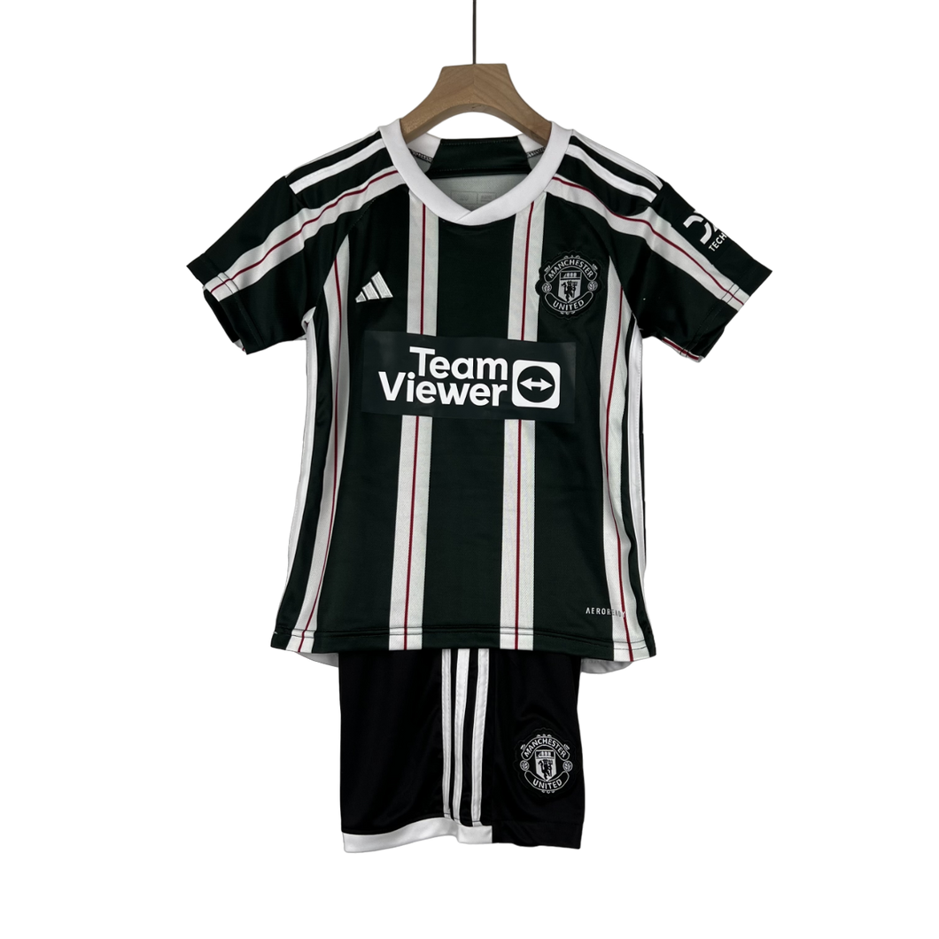 Camisa e Shorts Manchester United Infantil II 23/24