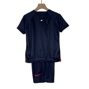 Camisa e Shorts PSG Infantil 23/24