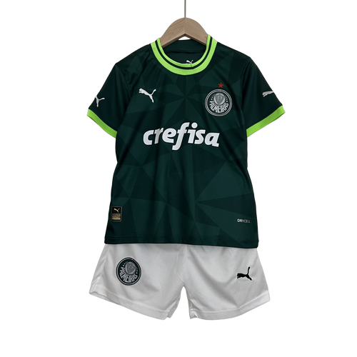 Camisa e Shorts Palmeiras Infantil 23/24
