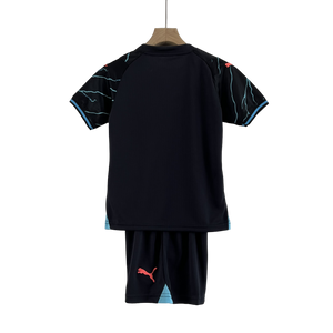Camisa e Shorts Manchester City Infantil 23/24