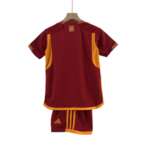 Camisa e Shorts Roma Infantil 23/24