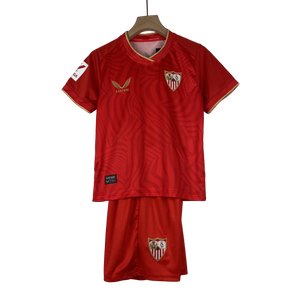 Camisa e Shorts Sevilla Infantil II 23/24