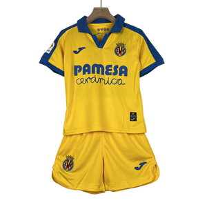 Camisa e Shorts Villarreal Infantil 23/24