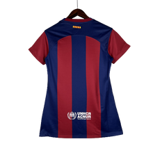 Carregar imagem no visualizador da galeria, Camisa Barcelona Home 23/24 Feminina