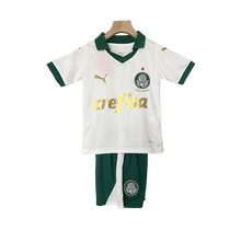 Carregar imagem no visualizador da galeria, Camisa e Shorts Palmeiras II 24/25 Infantil