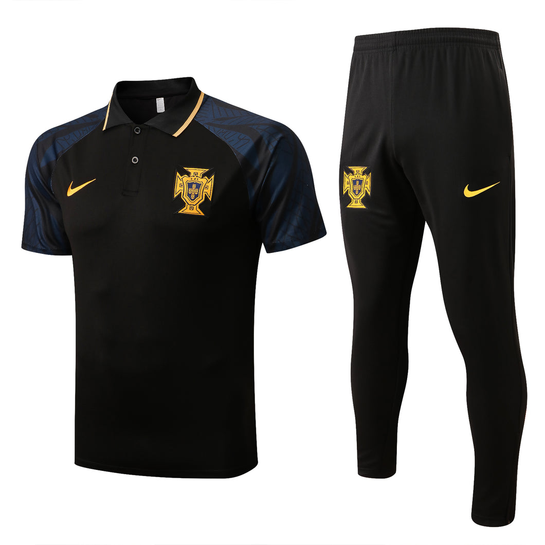 Conjunto Camisa Polo e Calça Portugal 22/23