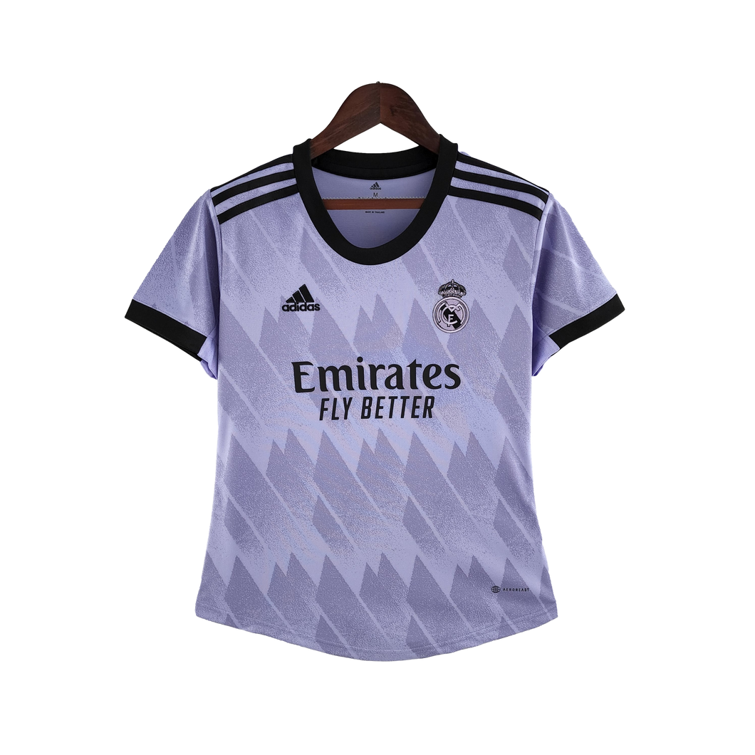 Camisa Real Madrid Away 22/23 Feminina Torcedor