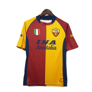 Camisa Roma Retrô 2001/2002