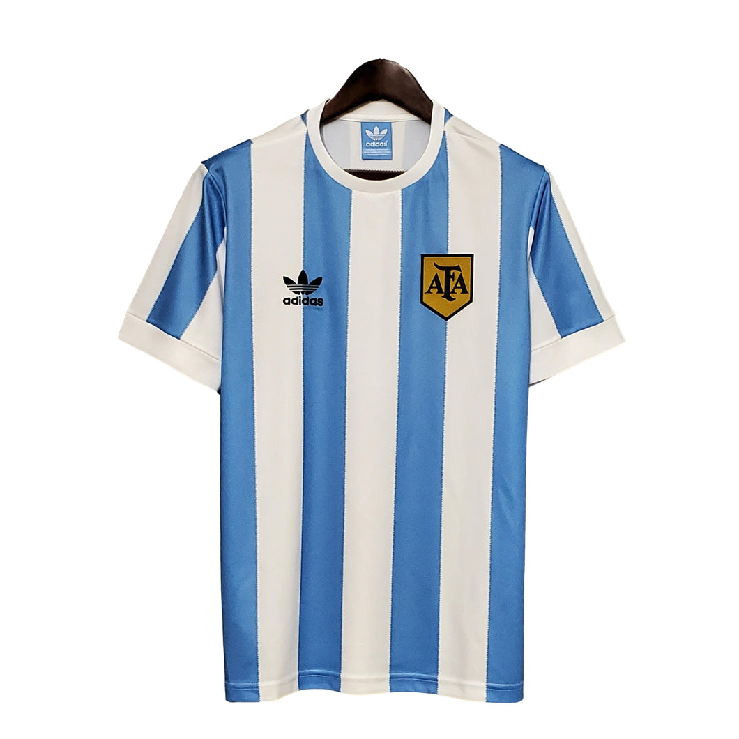 Camisa Argentina Home 1978 Retrô