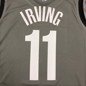 Camisa Regata Basquete Brooklyn  Kirie Irving #11 Cinza
