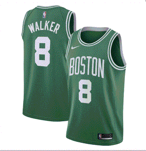 Camisa Regata Basquete Boston Celctis Kemba Walker #8 Verde e Branco