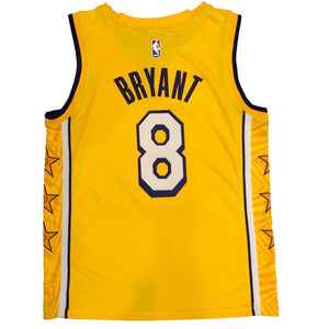 Camisa Regata Basquete Lakers Kobe Bryant #8 Amarelo