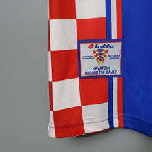 Carregar imagem no visualizador da galeria, Camisa Croácia Home Retrô 1998