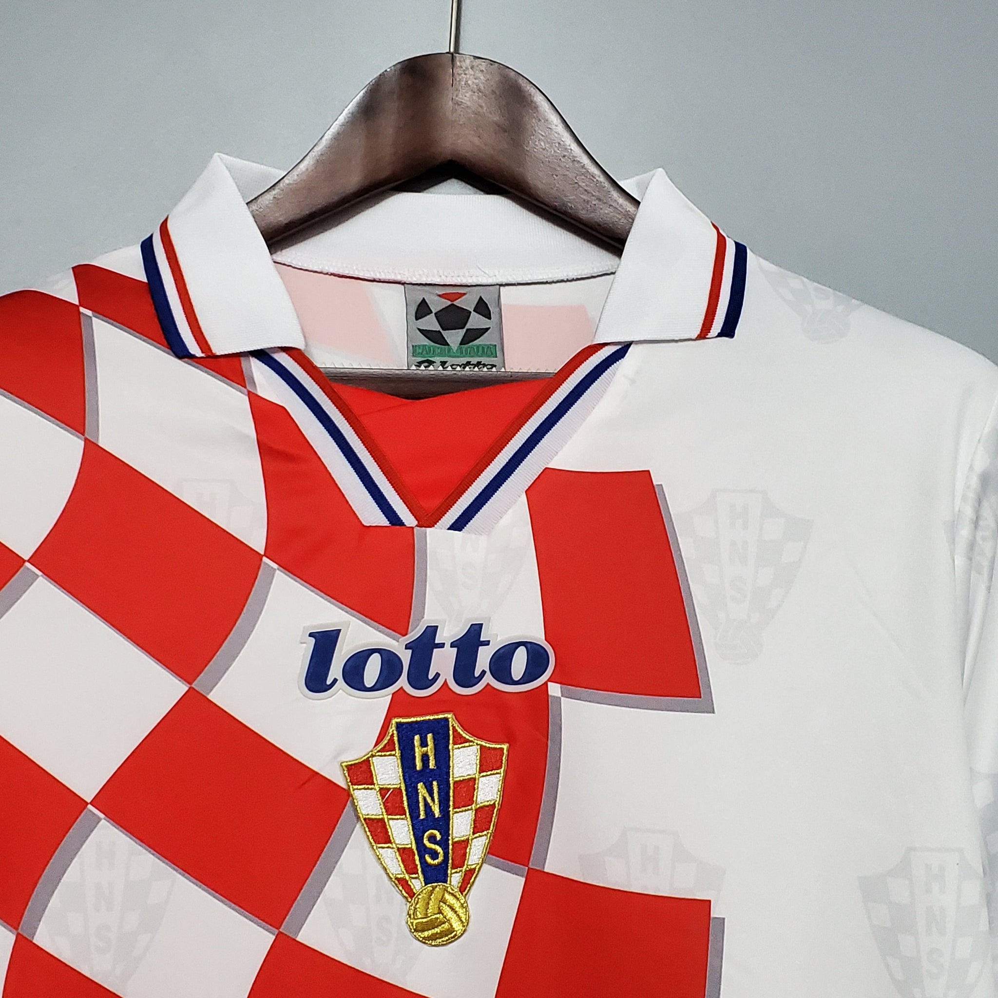 Camisa retrô Hadjuk split branca 1980 - CRO