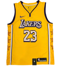 Carregar imagem no visualizador da galeria, Camisa Regata Basquete Los Angeles Lakers LeBron James #23 Amarelo