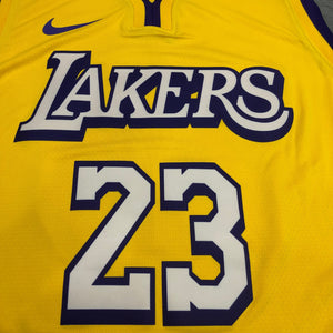 Camisa Regata Basquete Los Angeles Lakers LeBron James #23 Amarelo