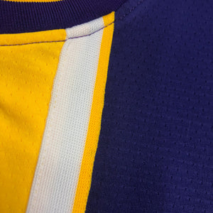 Camisa Regata Basquete Los Angeles Lakers LeBron James #6 Roxo/Amarelo