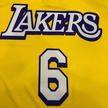 Carregar imagem no visualizador da galeria, Camisa Regata Basquete Los Angeles Lakers LeBron James #6 Amarelo