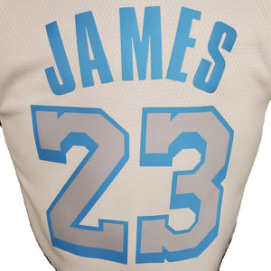Camisa Regata Basquete Lakers LeBron James #23 Branco