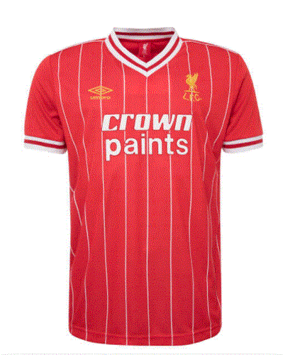 Camisa Liverpool Home Retrô 81/84
