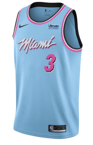 Camisa Regata Basquete Miami Heat Dwayane Wade #3