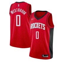 Carregar imagem no visualizador da galeria, Camisa Regata Basquete Houston Rockets Russell Westbrook #0