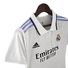 Camisa Real Madrid Home 22/23 Feminino Torcedor